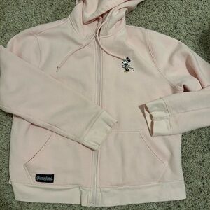 Disney Light Pink Mickey Mouse Hoodie XXL